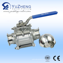 Manual 3PC Non-Retention Ball Valve Ss304/Ss316L